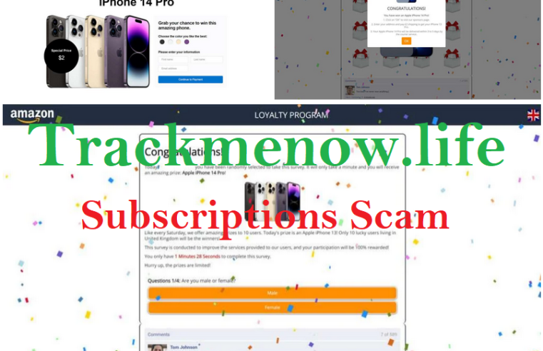 Beware: Protect Yourself from Trackmenow.life Subscriptions Scam