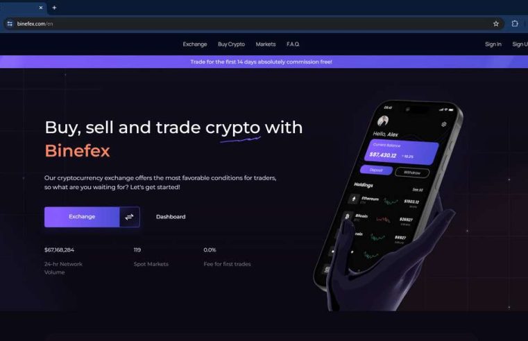 Binefex.com Review: A Warning About Cryptocurrency Scams