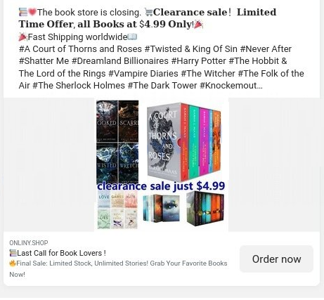 Onliny.shop Review: Beware of Dubious Online Bookstore